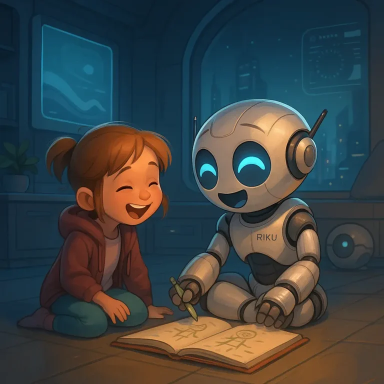 Robot Riku i zapomniany śmiech